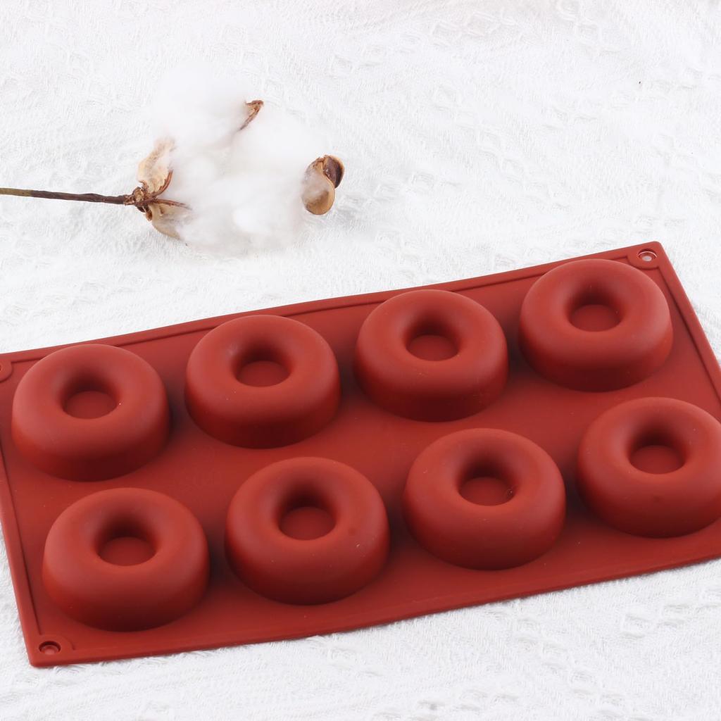 Donut Silicone Chocolate Molds Doughnut Pan Baking Mold Set of 2