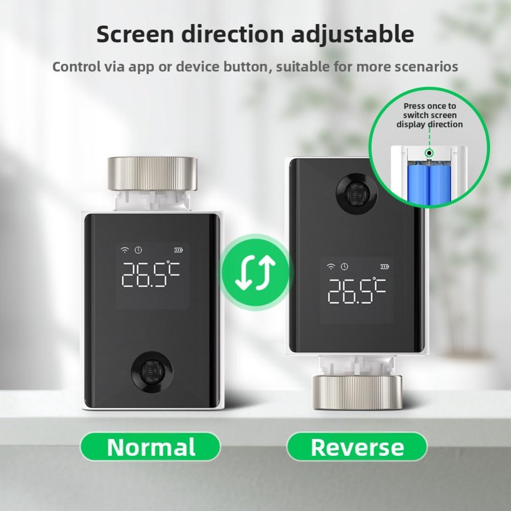 1PC Programmable Heating Thermostat Smart-Radiator Thermostat For-Zigbee For-ALEXA For-Smart Life For-Tuya App Control Home Part