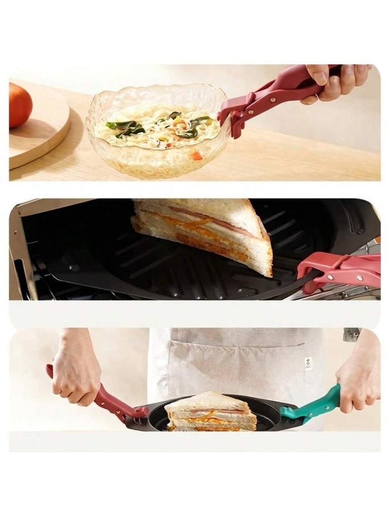 One Heat-resistant Bowl Clip, Used To Prevent Scalding, Multi-purpose Heat-resistant Bowl Rack Clip, Kitchen Pliers.