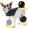 Fleece Warm Dog Clothes With D-ring Thicken Reflective Pets Vest Coat For Winter Waterproof Plaid Pet Jacket Small Large Dogs