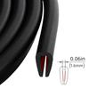 1 Roll 3meter/5-meter U-shaped Edge Protection Strip,door Edge Protection Strip (16mm/24mm/32mm),glass Scratch Resistant Hand