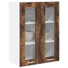 Hanging Cabinet Smoked Oak 60 x 31 x 80 cm Wood Based Material