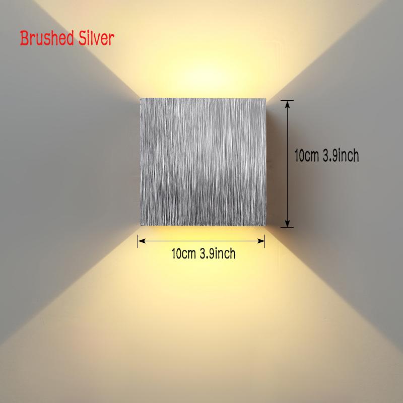 LED Indoor Lighting Wall Lamp Modern Home Lighting Decoration Sconce Aluminum Lamp AC85-265V For Bath Corridor NR-180