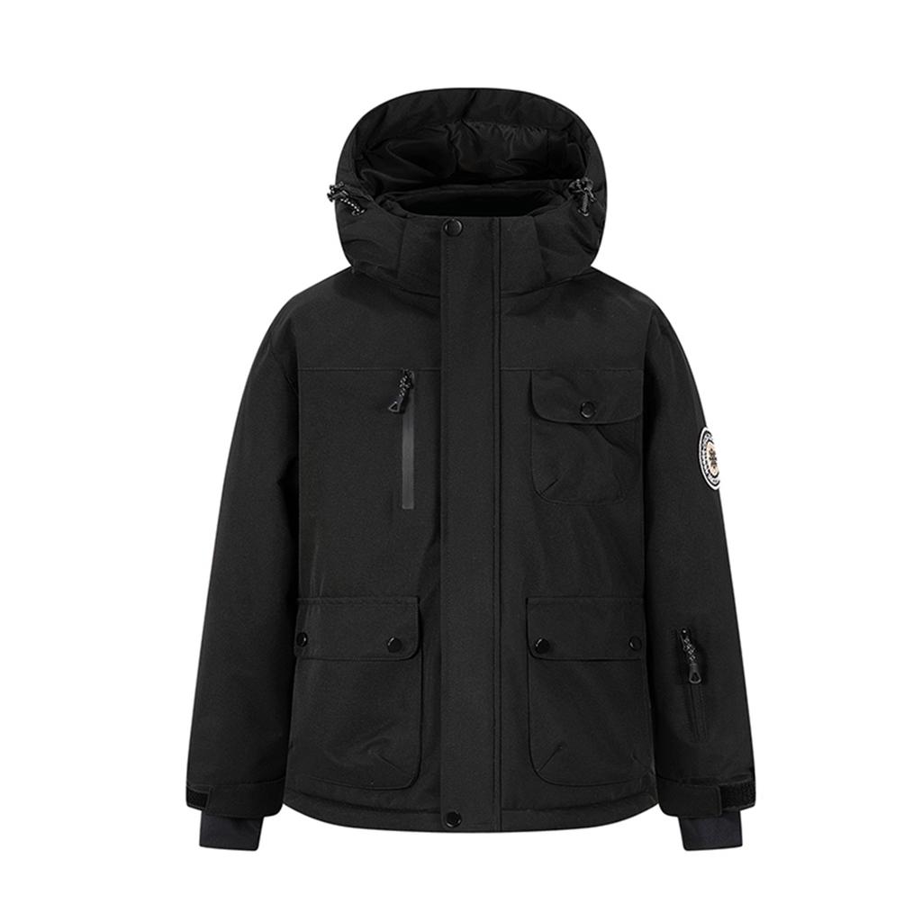 Children's Fashion Skiwear Set Boys' And Girls' Thickened Waterproof Warm Ski Suit Jacket And Trousers Outfit Set