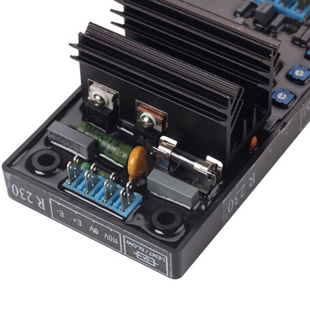 

Electronic Voltage Control System Automatic Voltage Regulator 120 80 40 L W H AVR R230 1.5G 5 30Hz 100VDC -40 60 CHINA