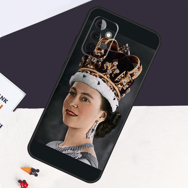 Reina Isabel II de Inglaterra Funda Para Samsung Galaxy A05 A06 A26 A16 A56 A36 A22 A32 A52 A54 A34 A14 A55 A15 A53 A33 A35