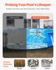 18ft Round Pool Liner Pad for Above Ground Pools Heavy Duty Pool Mat