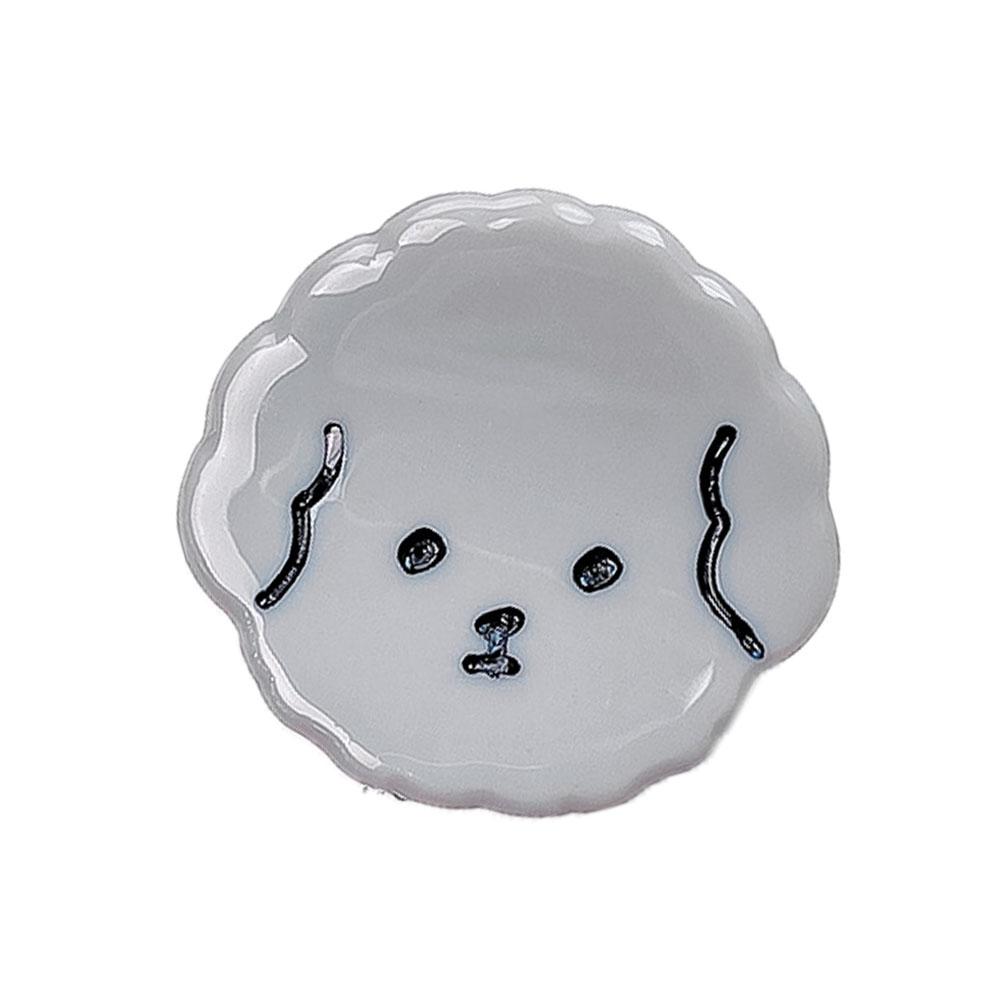 

Cartoon puppy acetic acid claw clip temperament cute mini hair clip side clip hair clip hair accessory