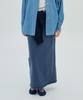 Jeonggamseutyudio Pigment Dyed Sweat Maxi Skirt_2 Color