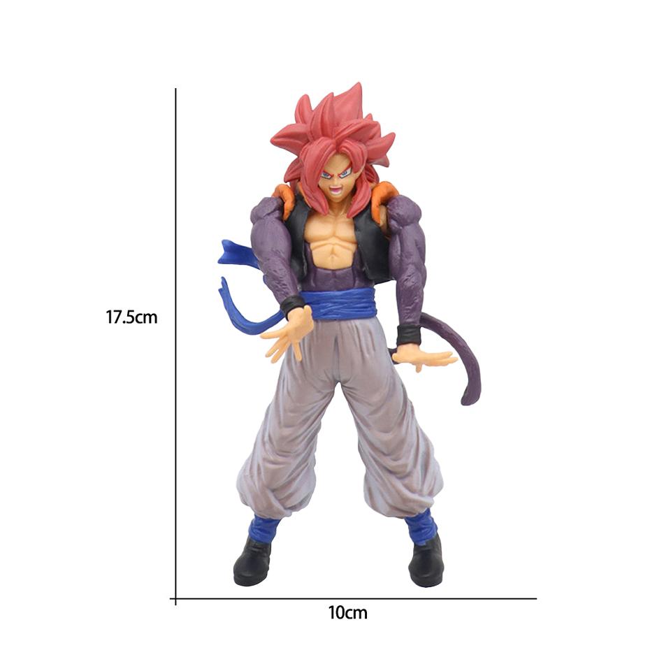 17-18CM Anime Dragon Ball Z Süper Saiyan Son Goku Broly Vegeta Anime Aksiyon Figürü Model Hediyeler Çocuklar İçin Koleksiyonluk Figürler