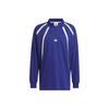 Originals Rugby Long Sleeve Polo Shirt Unisex Blue