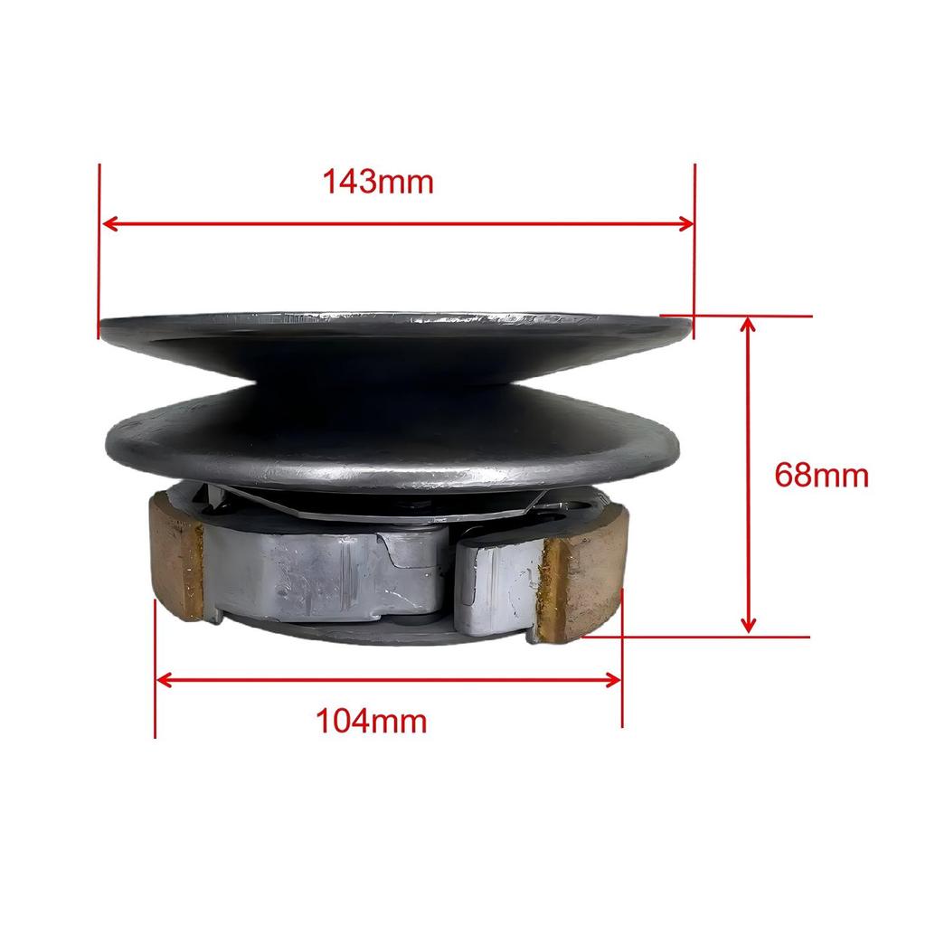 Scooter Motorcycle Pulley Rear Driven Wheel Clutch Assembly for Hao Mai KYMCO GY6-125/150