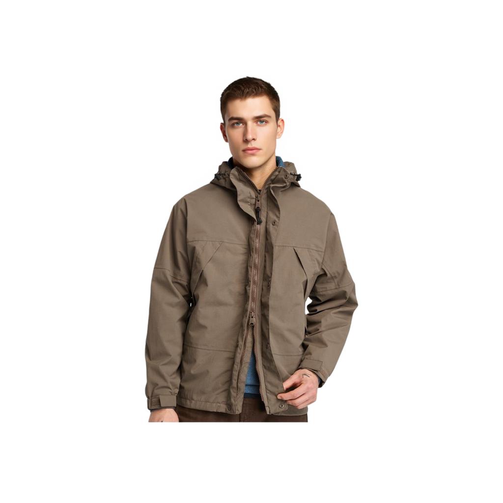 Timberland Giacca Outdoor Moda Confortevole Impermeabile Antivento Traspirante Giacca Uomo Cioccolato A68XF-BK0