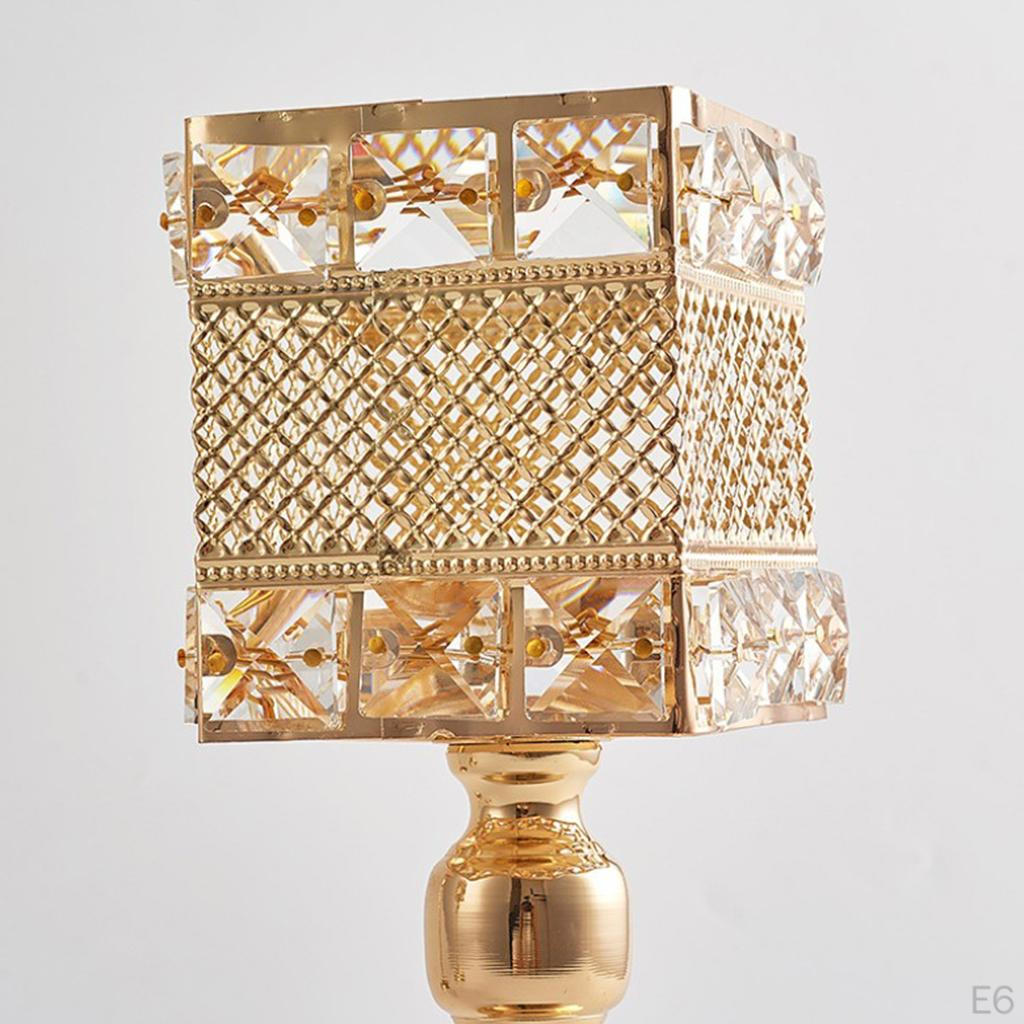 Crystal Candle Holder Lanterns Decorative For Home Decoration Birthday Gift Wedding Celebration