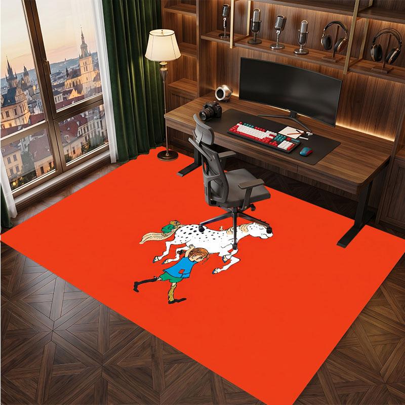 Pippi Longstocking Rug Soft Thick Non Slip Floor Carpet for Bedroom Living Room Home Decor
