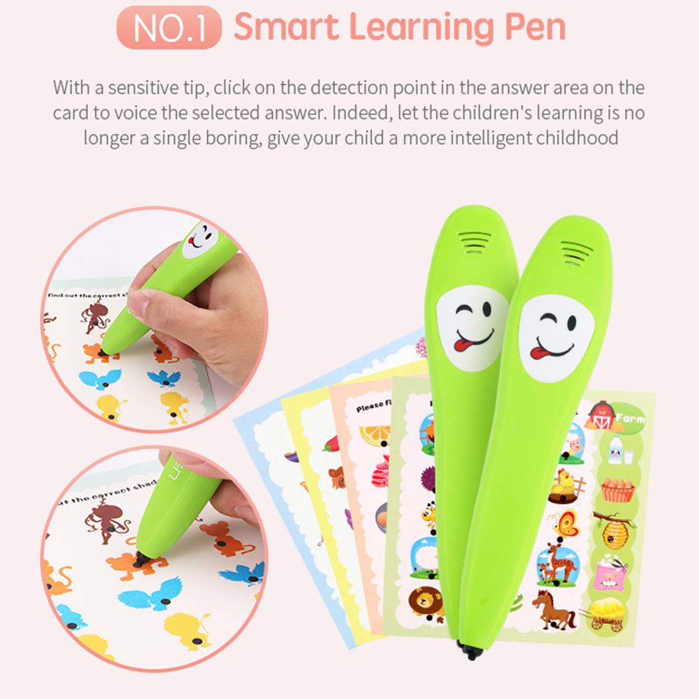 Elektronisches Englischbuch mit Smart Logic Lernstift Frühe Bildung Aufklärung Puzzle Lesen