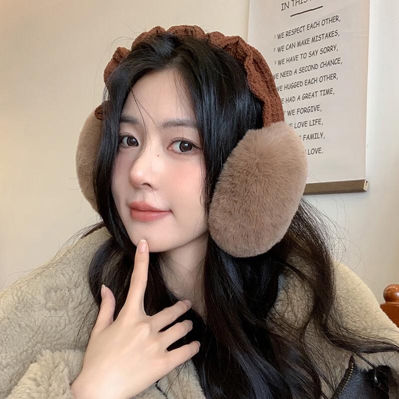 Милые кружевные зимние наушники Miling