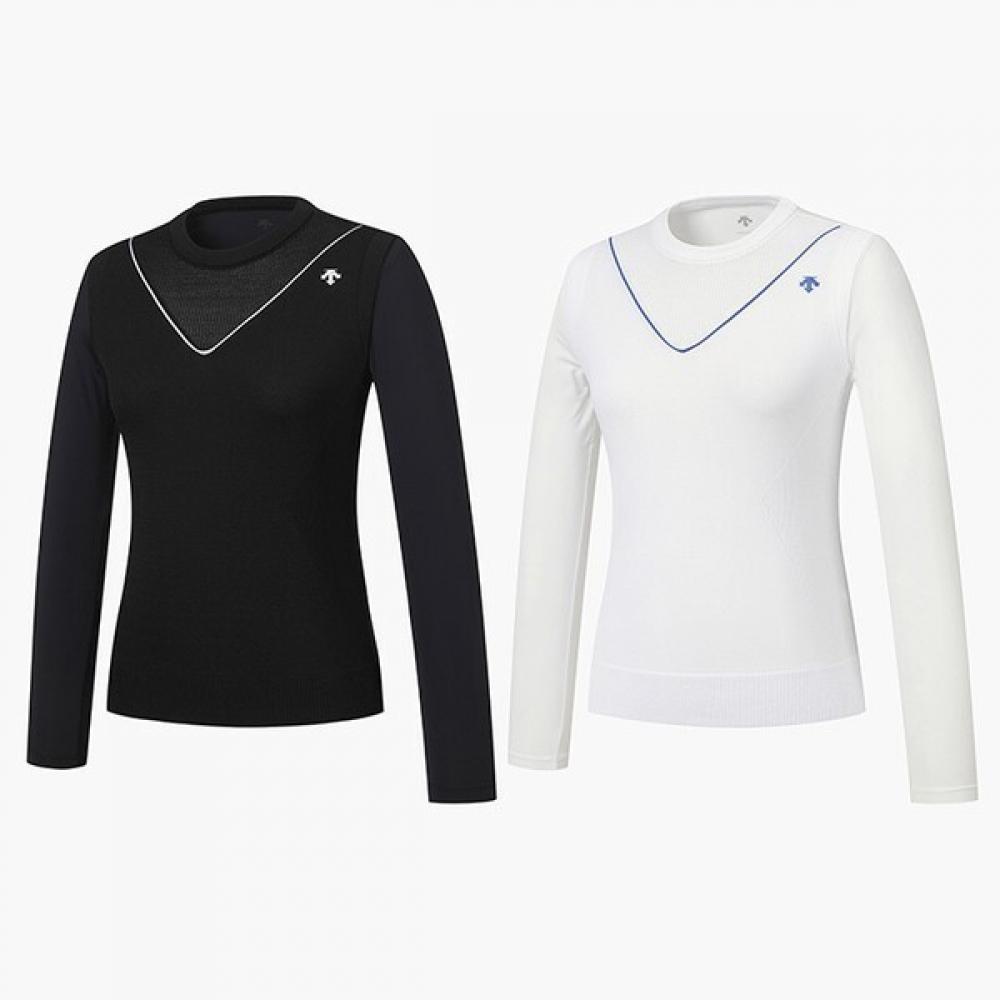 

DeScenT Golf DeScenT Golf Half Club DeScenT Golf Women S Hybrid Long Sleeve T ShirT Dp22wfkp43 BLK/85