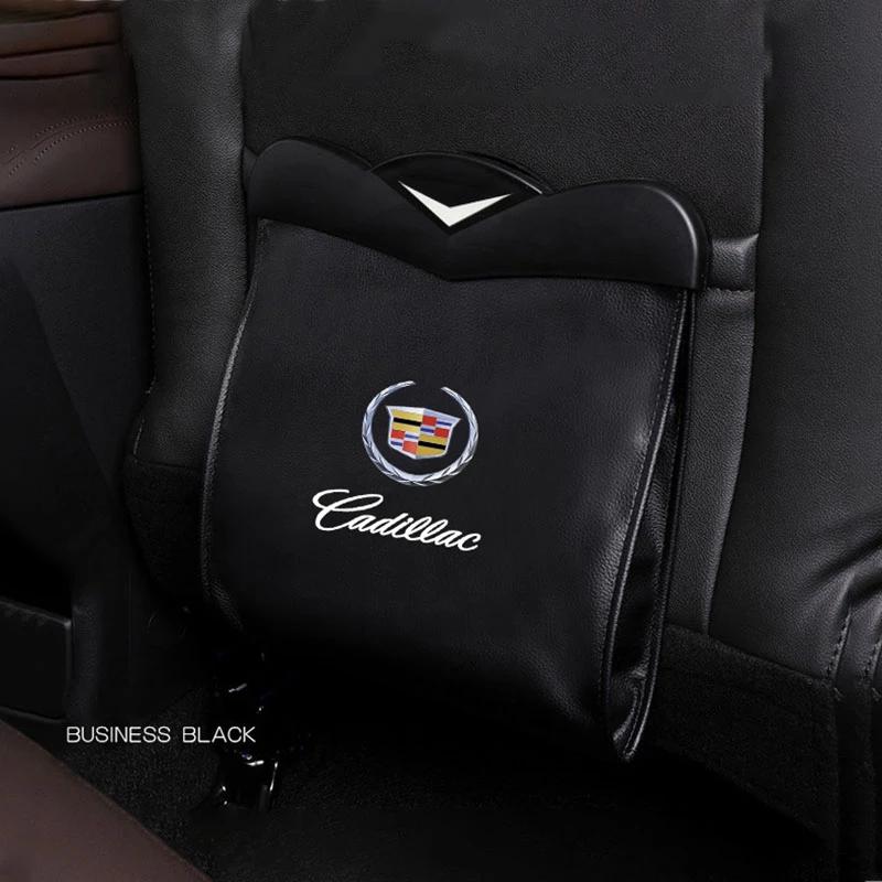 Auto Umweltfreundliche Lederspeicherbox Müllbeutel für Cadillac Escalade CTS CT5 CT6 ATS SRX XTS XT5 STS BLS Auto Zubehör