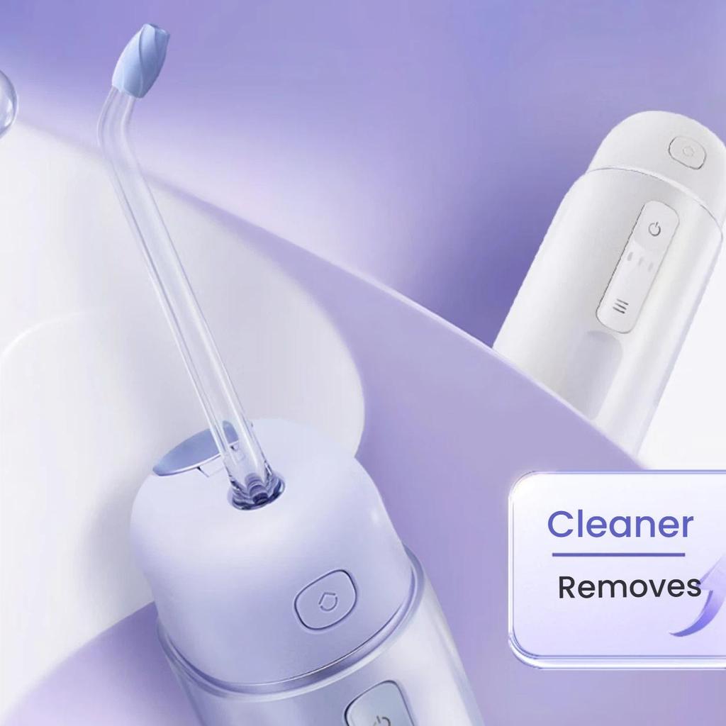 Bixdo Water Flosser Vitality Capsule Tooth Cleaner Capsule 2nd Generation Oral Cleaning Travel Essential, Purple