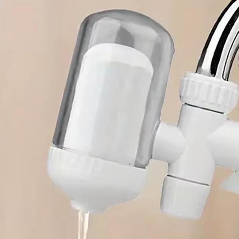 Küchenarmaturfilter Keramikwasserreiniger Lebensmittelqualität BPA-frei Wasserhahnfilter für den Haushaltsküchenspülbeckengebrauch