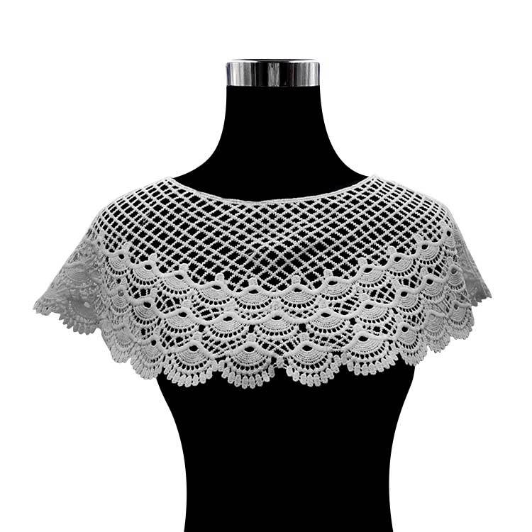 Shawl Women'S Fashion Coat Short Lace Crochet Hollow Leak-Proof Chest Four-Season Small Vest Thin Smock