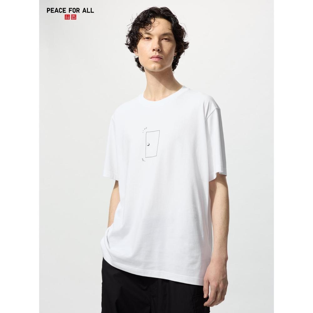 

Uniqlo Japan Peace For All T shirT Ichiro 00 WHITE/XS