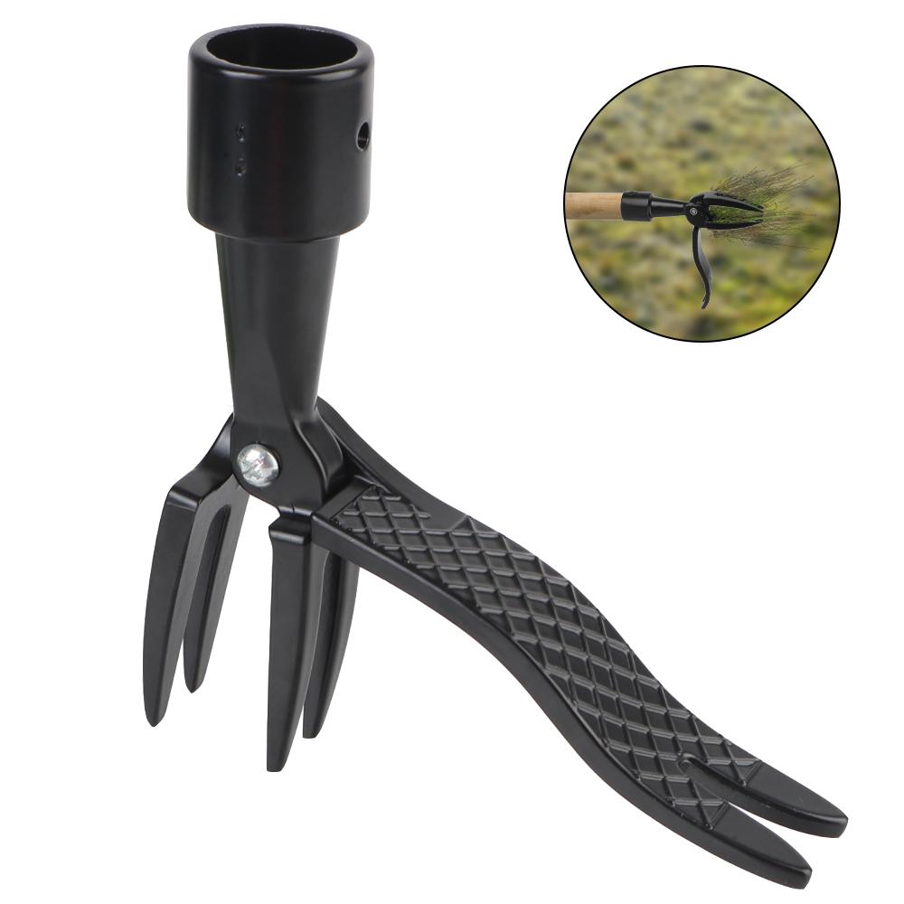 Grabunkräuterstecher Schwarz Wurzelentferner Mit Fußpedal Gartenarbeit Rasenzubehör Stehendes Unkrautentfernungswerkzeug Unkrautentfernungskopf Ersatzkralle Fußpedal Unkrautzieher
