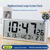 Large Digital Wall & Desk Clock with Auto Time Set