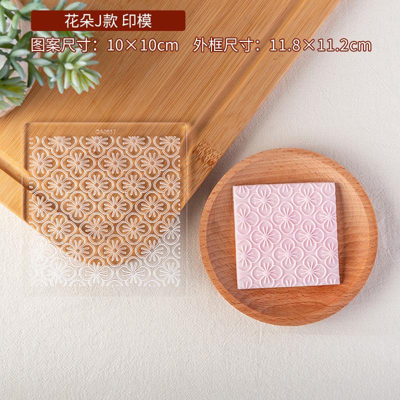 Bitki Çiçek Çerez Embosser Kalıp Bahar Paskalya Parti Fondan Bisküvi Kalıp Kek Dekorasyon Araçları Akrilik Buzlanma kurabiye kalıbı