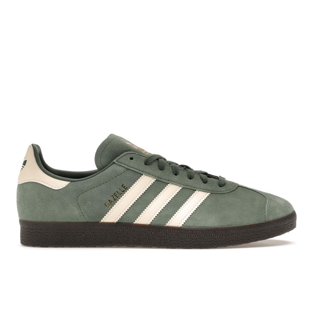 Adidas Gazelle Nationalmannschaft Retro-Kollektion - Mexiko Herren Sneaker Grün Grün-Oxid Wunderweiß ID3726
