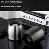 Stainless Steel Ashtray Medium Size Thickened Cigarette Holder Anti Flying Ash Shatterproof Without Lid