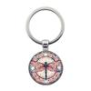 Vintage Dragonfly Pattern Keychain Creative Gift For Stylish Men Zinc Alloy Keyring Accessory