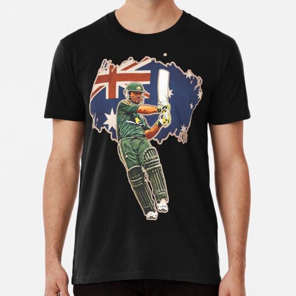 

Рики Понтинг - Австралийский игрок в крикет - от S до 5XL Сделано в Австралии/США Футболка XL