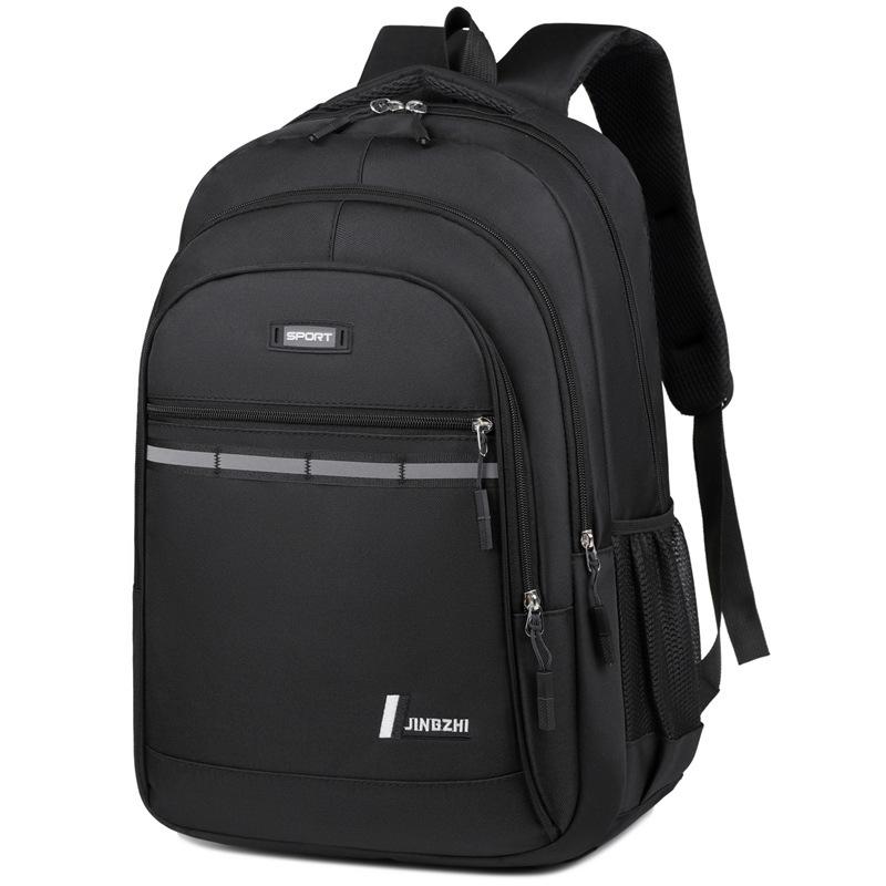 Men's Backpack with A High-end Feel, Large-capacity Travel Backpack, Multi-layered and Simple Business and Leisure Backpack