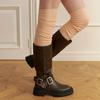 Grosgrain Stylish Knee-High Socks SC8080 8 Colors