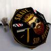 King of the Barbershop: Shave, Sip, Repeat StickerUmbrella, Portable 3-Fold Compact Umbrella,Christmas Gift ES373