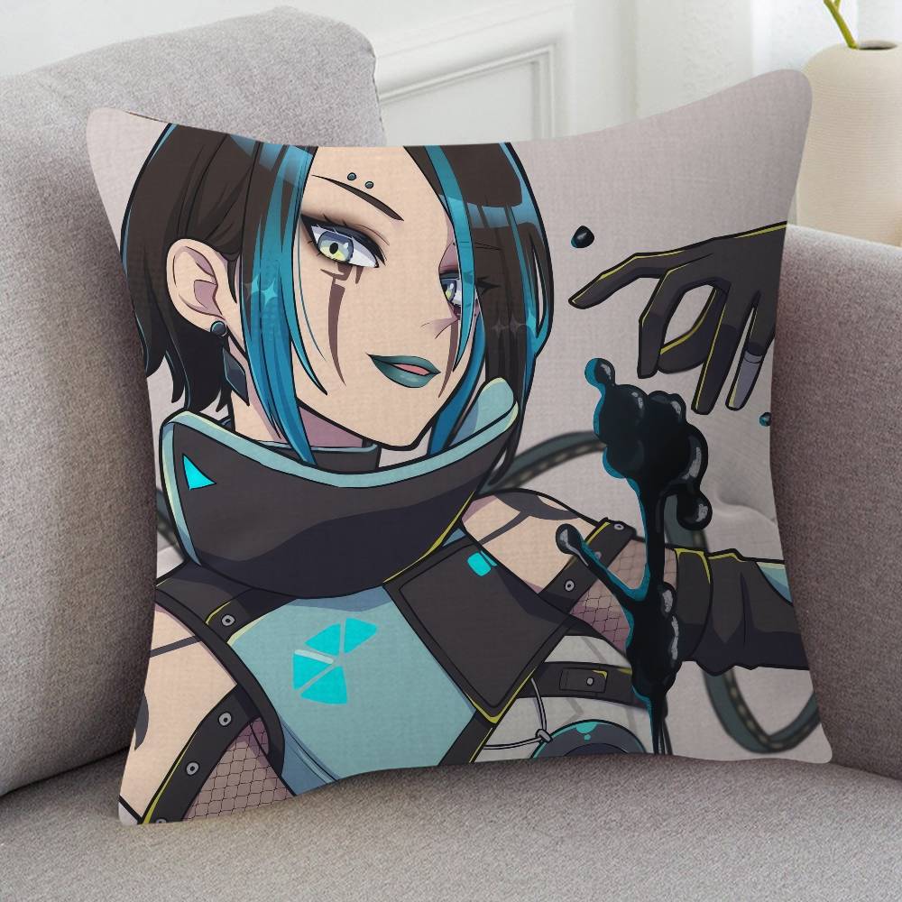 Game Apex Legends Cute Cartoon L Game Cushion Cover Pillowcase Upholstery Sofa Throw Pillow Home Decor Pillowcas