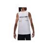 Jordan Sport Letter Print Quick-Dry Casual Tank Top Men Tops White DX9606-100