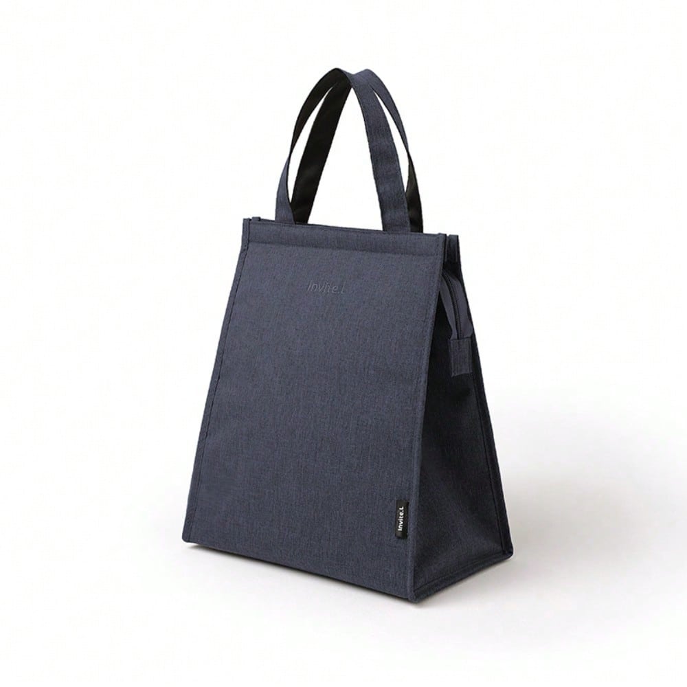 Sac Bento Épaissi, Sac Isotherme en Feuille d'Aluminium pour Boîte à Lunch, Sac Bento Portable, Sac à Lunch. Navy Blue multicolore