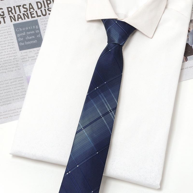 Men's Zipper Tie, Knot-free Business Formal Tie
