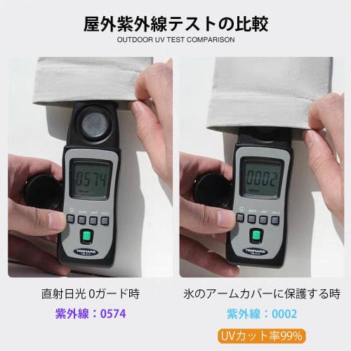 Thieaudio 2 Pairs Men's Arm Covers [-5× Cooling Touch] UV Protection, Cooling, Solid Color, Sweat-Wicking, Quick-Drying, Non-Slip, UPF50+ UV Protectio