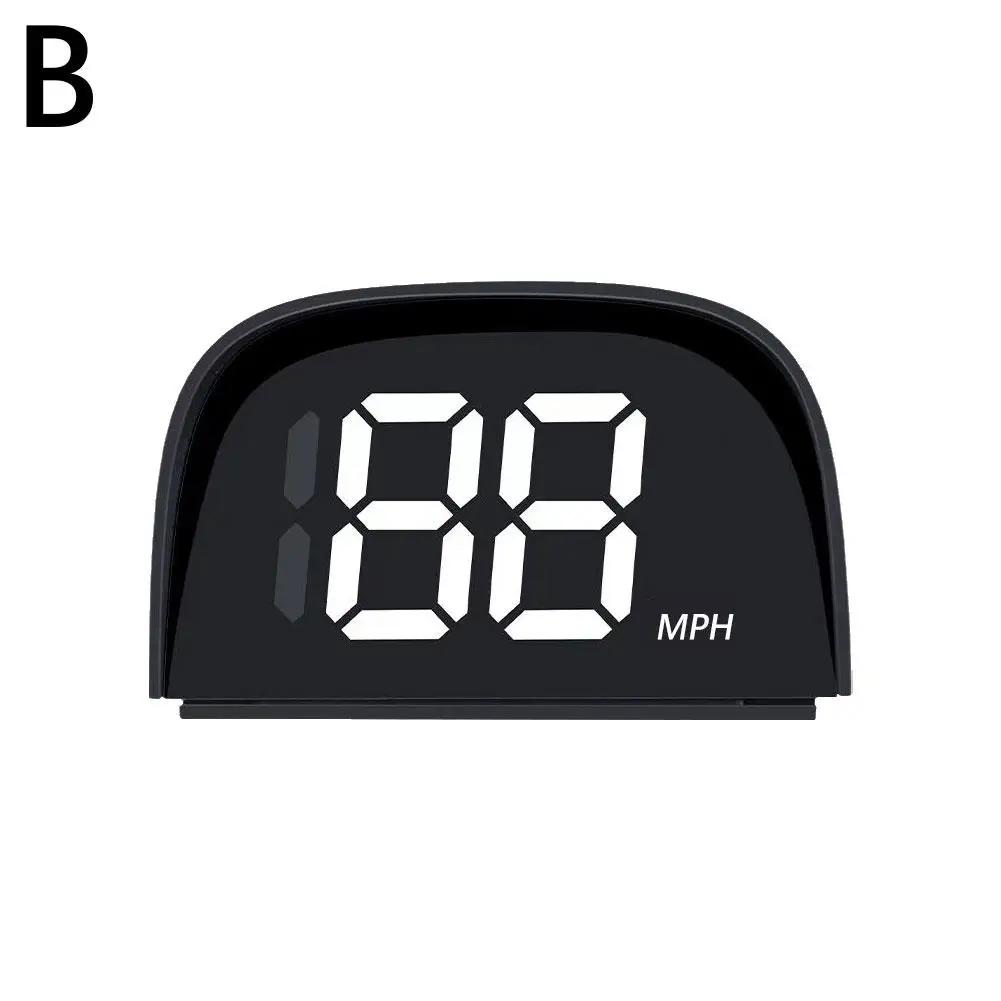 Car HUD Head Up Display KM/MPH Universal GPS Digital Gauges Font Eletronics Digital Car Big Automotive Accessories Speedome R9D8