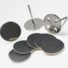50Pcs Replaceable Self-Adhesive Nail Art Sanding Polish Paper Discs With Metal Nail Bearing For Manicure And Pedicure Repair