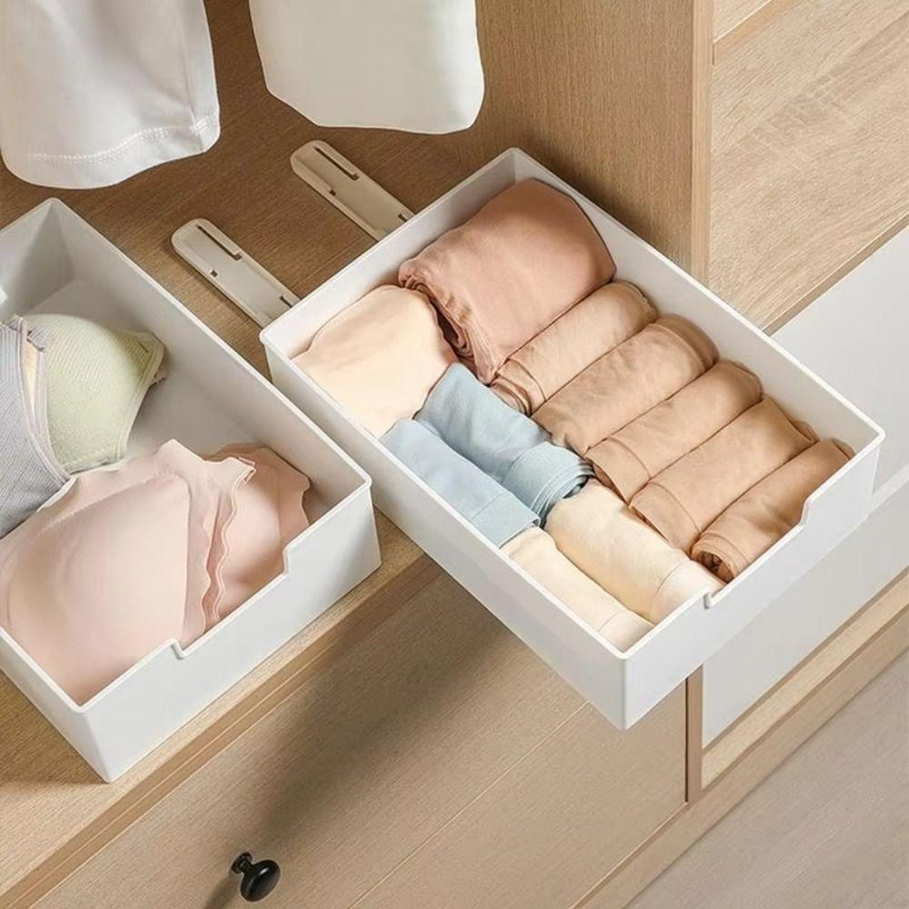 Space Saving Cabinet Drawer Organizer Slide Out Storage Rack New Storage Shelves