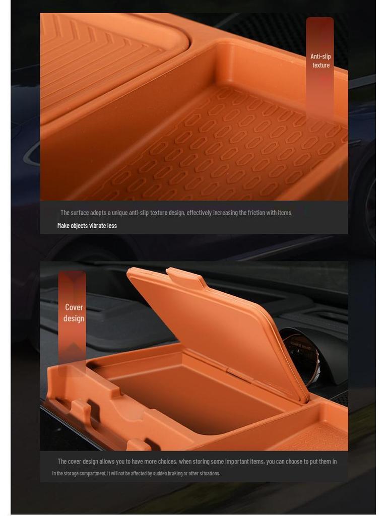 AITO Navigation Rear Storage Box Interior Upgrade