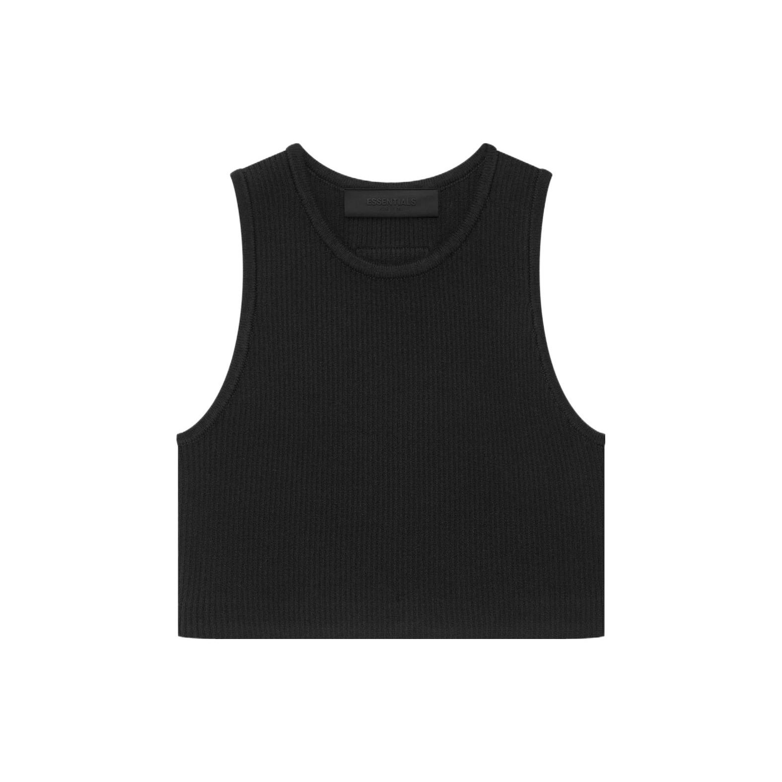 Fear of God Essentials Спортивная майка черная женская майки 192sp235340fw XS
