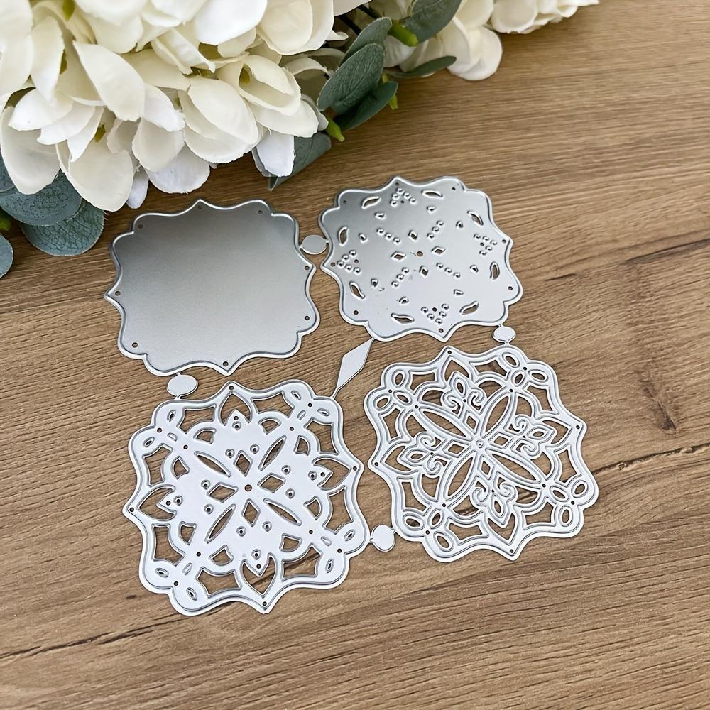 Layered Frame Metal Cutting Dies Stencil for DIY Scrapbooking Photo Album Embossing Paper Cards Crafts Diecuts