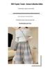 Women's High-End Retro Plaid Velvet Pants: Loose, Slimming Straight-Leg, Casual Wide-Leg Long Pants