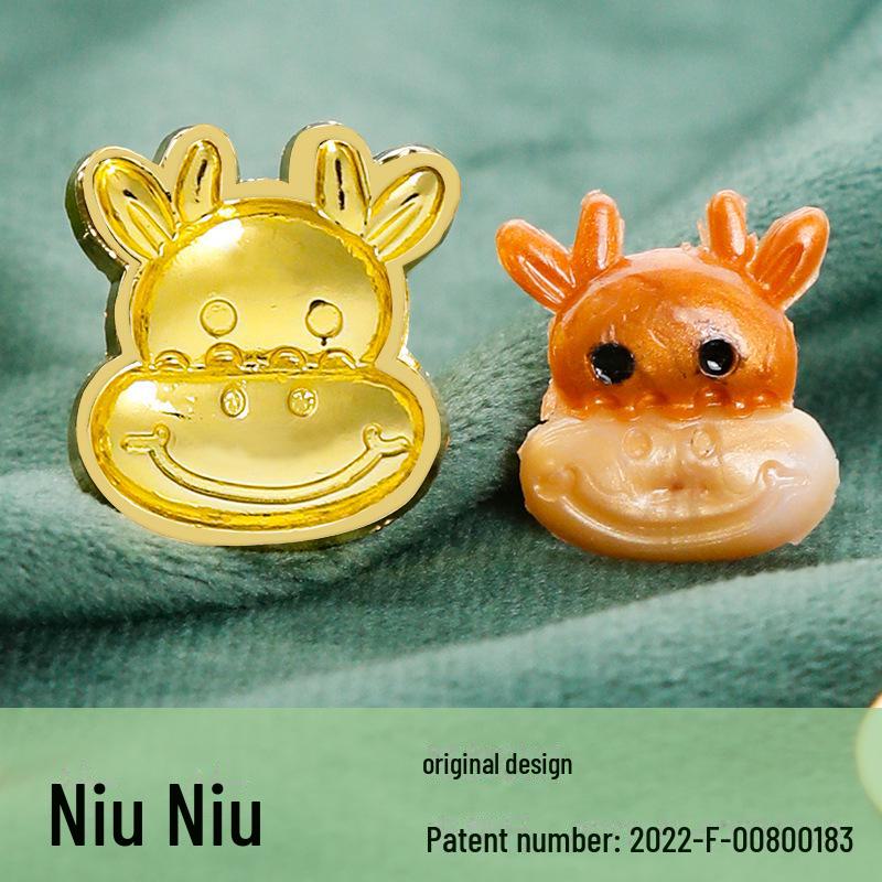 Eco-Friendly Zinc Alloy Retro Wax Seal Head with Color-Preserving Electroplating